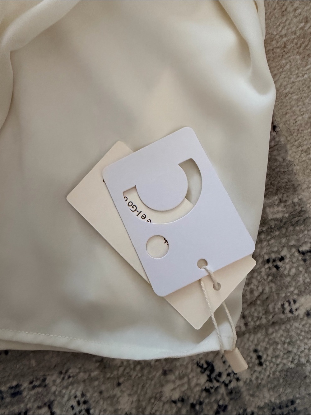 Cream Button-Up Shirt - Picture 5 of 6